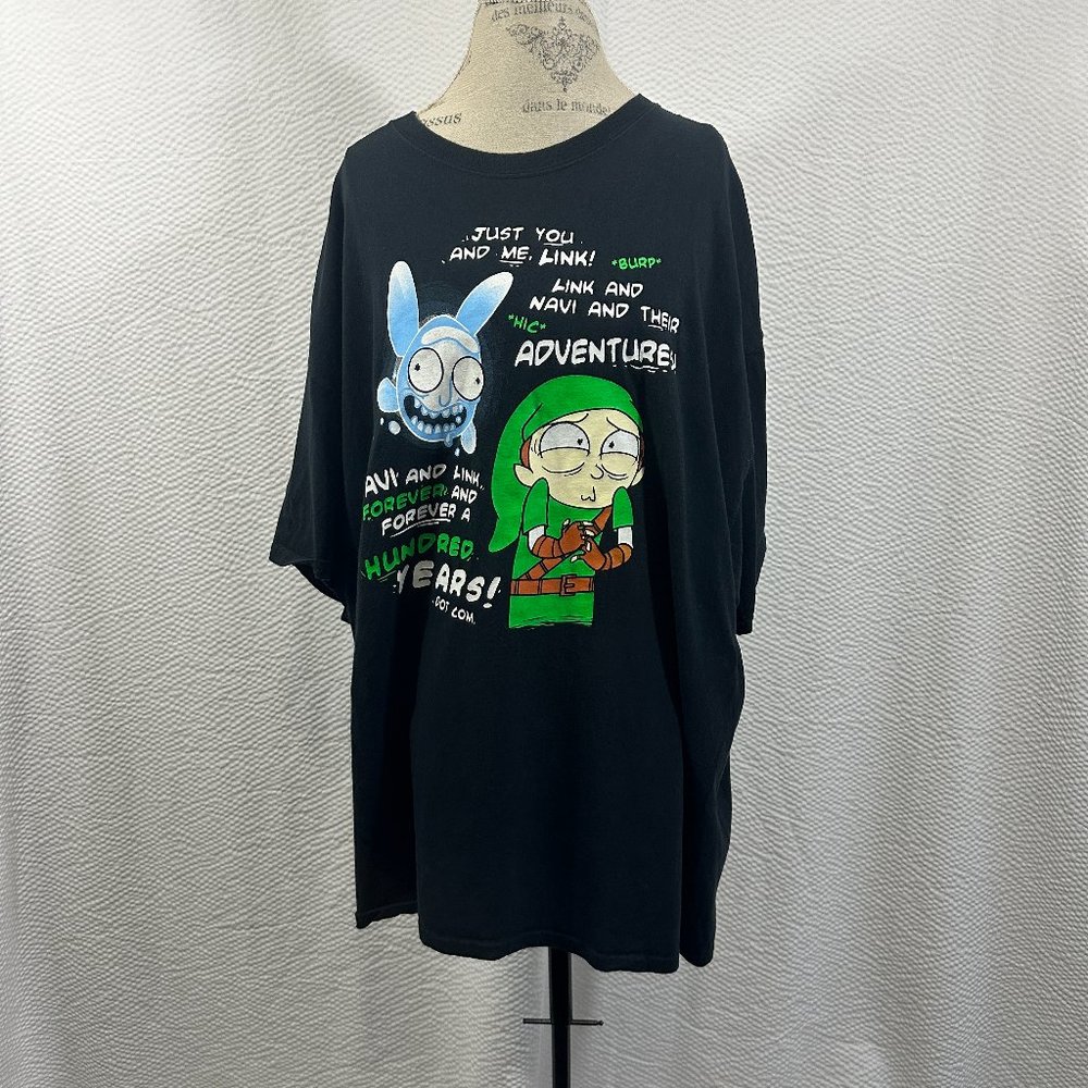 Link And Navi Forever And Ever Rick And Morty The Legend Of Zelda T-Shirt